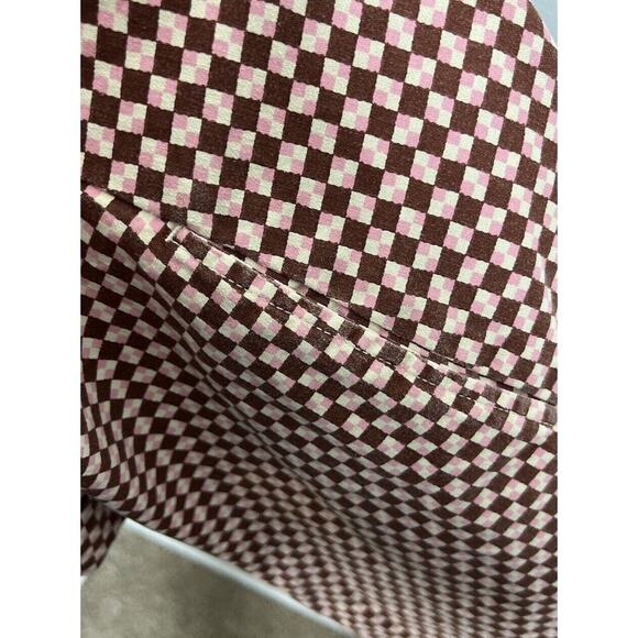 Levi’s Danny Mini Dress Checkered Geometric Pattern Size XS Cotton Retro 90’s Wm - Picture 10 of 11